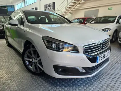 Usado Peugeot 508 GT-line 150 CV (110 kW) 2016 Blanco Berlina