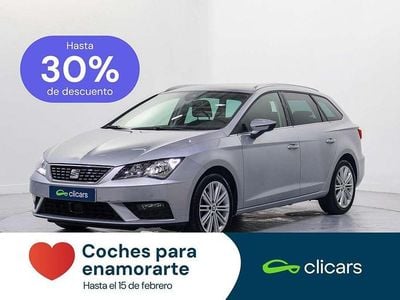 Usado Seat Leon ST XCELLENCE 131 CV (96 kW) 2020 Gris Familiar