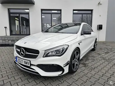 Usado Mercedes CLA250 218 CV (160 kW) 2018 Blanco Coupe