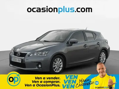Usado Lexus CT200h 136 CV (100 kW) 2011 Gris Utilitario