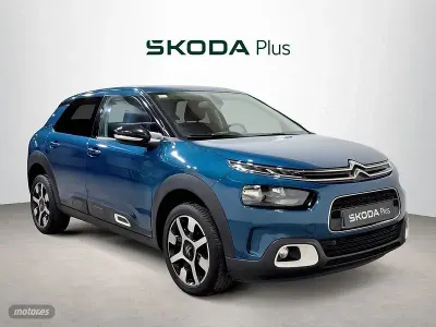 Usado Citroën C4 PureTech 110 CV (80 kW) 2018 Azul Berlina