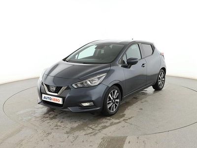 Usado Nissan Micra N-Connecta 90 CV (66 kW) 2017 Azul Utilitario