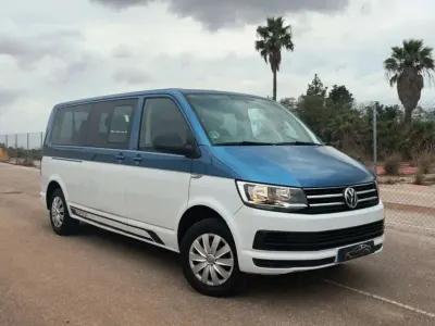 Usado VW Multivan 150 CV (110 kW) 2018 Azul Monovolumen