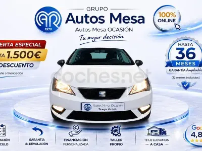 Usado Seat Ibiza SC Reference 75 CV (55 kW) 2015 Blanco Utilitario