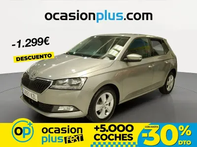 Brugt Skoda Fabia 95 HK (69 kW) 2019 Beige Hatchback