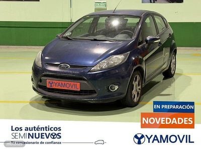Azul Usado 2012 Ford Fiesta Trend Berlina | 7450 € (Precio justo)