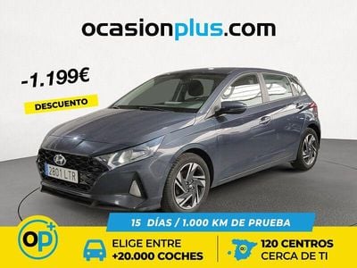 Gris Usado 2021 Hyundai i20 Berlina | 13.190 € (Precio justo)