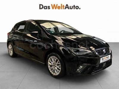 Usado Seat Ibiza FR 115 CV (84 kW) 2024 Negro Utilitario