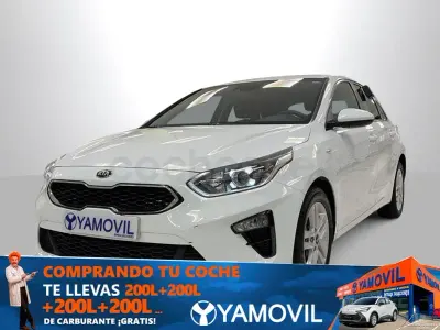 Usado Kia Ceed 136 CV (100 kW) 2021 Blanco Utilitario