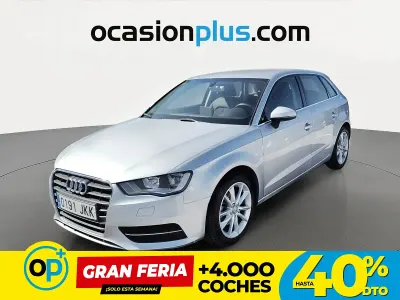 Usado Audi A3 Advanced Plus 110 CV (80 kW) 2015 Gris