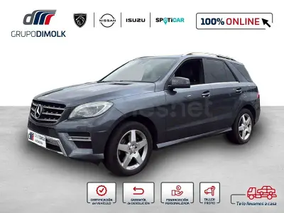 Usado Mercedes ML350 AMG Edition 1 258 CV (189 kW) 2013 Gris / plata SUV