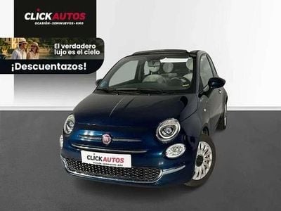 Usado Fiat 500 Dolcevita 71 CV (52 kW) 2022 Azul Descapotable