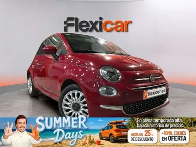 Usado Fiat 500C Lounge 86 CV (63 kW) 2019 Rojo Descapotable