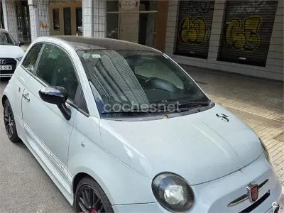 Usado Abarth 500 135 CV (99 kW) 2009 Gris / plata Utilitario
