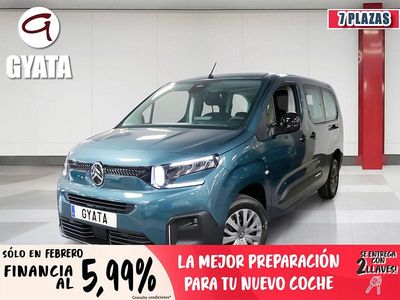 Usado Citroën Berlingo 100 CV (73 kW) 2024 Azul Monovolumen