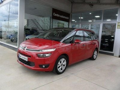 Usado Citroën Grand C4 Picasso Shine 120 CV (88 kW) 2016 Granate Monovolumen