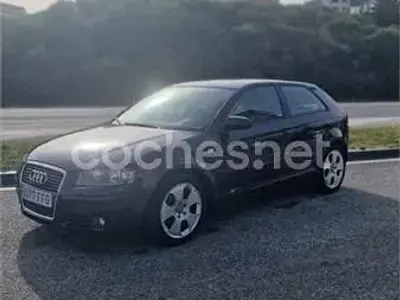Usado Audi A3 Attraction 115 CV (84 kW) 2006 Negro Utilitario