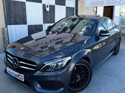 Käytetty Mercedes C250 AMG line 204 HP (150 kW) 2015 Harmaa Sedan