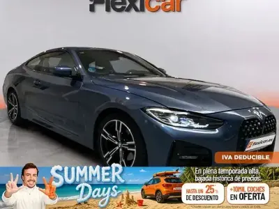 Usado BMW 420 190 CV (139 kW) 2021 Azul Coupe