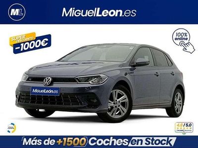 Usado VW Polo R-line 95 CV (69 kW) 2021 Gris Utilitario