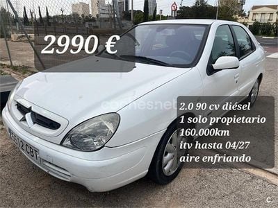 Usado Citroën Xsara Exclusive 90 CV (66 kW) 2002 Blanco Berlina