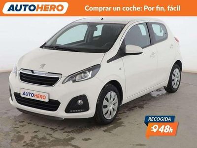 Usado Peugeot 108 Active 72 CV (52 kW) 2019 Blanco Utilitario