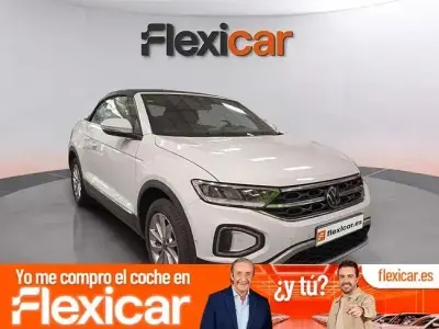 Usado VW T-Roc Cabriolet Style 110 CV (80 kW) 2022 Blanco Descapotable