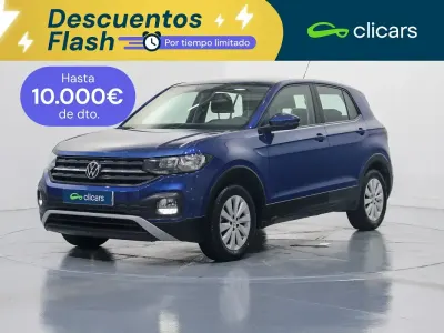 Usado VW T-Cross Edition 95 CV (69 kW) 2021 Azul SUV