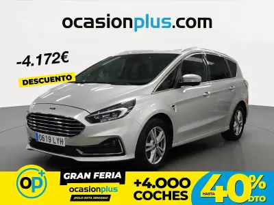 Usado Ford S-MAX Titanium 190 CV (139 kW) 2022 Gris Monovolumen