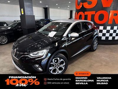 Usado Renault Captur Intens 101 CV (74 kW) 2020 Negro SUV