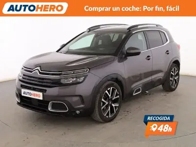 Usado Citroën C5 Aircross Shine 131 CV (96 kW) 2019 Gris SUV