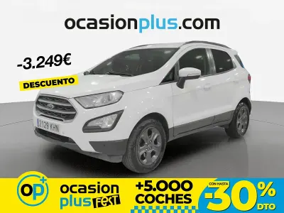 Usado Ford Ecosport Trend+ 100 CV (73 kW) 2018 Blanco SUV