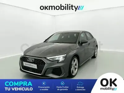 Usado Audi A3 S-Line 150 CV (110 kW) 2024 Gris / plata Berlina