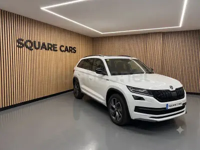 Usado Skoda Kodiaq SportLine 150 CV (110 kW) 2021 Blanco SUV