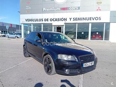 Usado Audi A3 Ambiente 170 CV (125 kW) 2006 Negro Berlina