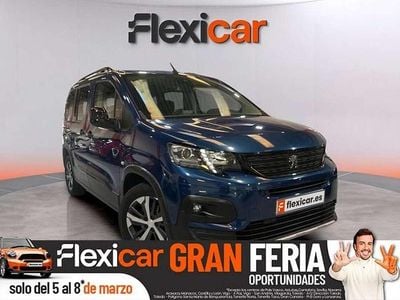 Usado Peugeot Rifter GT 131 CV (96 kW) 2022 Azul Monovolumen