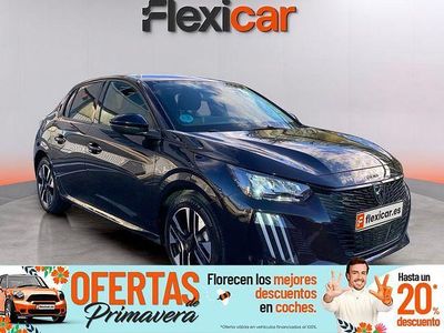 Usado Peugeot 208 Allure 100 CV (73 kW) 2024 Negro Utilitario
