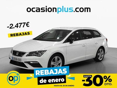 Blanco Usado 2019 Seat Leon FR Familiar | 16.800 € (Precio justo)