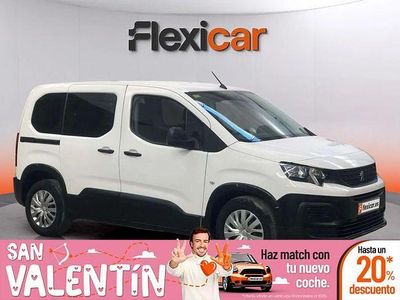 Usado Peugeot Rifter Access 100 CV (73 kW) 2020 Blanco Monovolumen