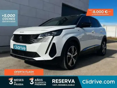 Usado Peugeot 3008 GT 131 CV (96 kW) 2021 Blanco SUV