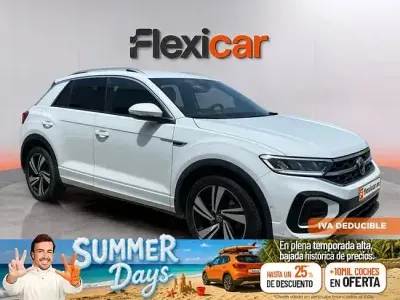 Usado VW T-Roc R-line 150 CV (110 kW) 2023 Blanco SUV