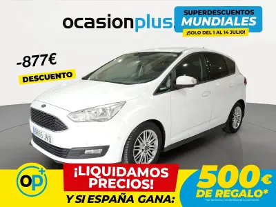 Usado Ford C-MAX Trend+ 101 CV (74 kW) 2016 Blanco Monovolumen