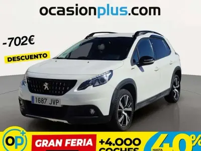 Usado Peugeot 2008 GT-line 131 CV (96 kW) 2016 Blanco SUV