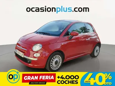 Usado Fiat 500 Lounge 69 CV (50 kW) 2012 Rojo Utilitario