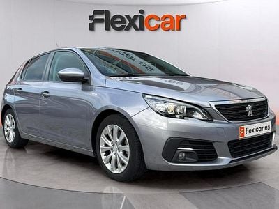 Usado Peugeot 308 Style 131 CV (96 kW) 2020 Gris Utilitario