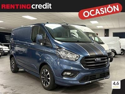 Usado Ford Transit Custom Sport 180 CV (132 kW) 2021 Azul Berlina