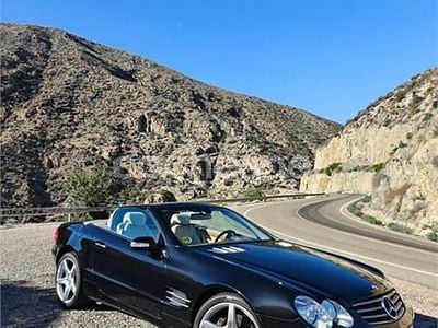 Negro Usado 2002 Mercedes SL500 Descapotable | 17.400 € (Un poco caro)
