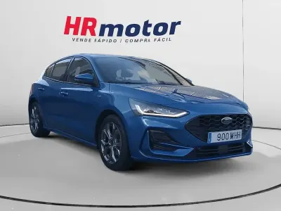 Usado Ford Focus ST-Line 125 CV (91 kW) 2023 Azul Berlina