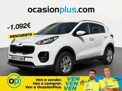 Usado Kia Sportage 132 CV (97 kW) 2018 Blanco SUV