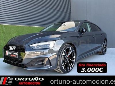 Usado Audi A5 Sportback 163 CV (119 kW) 2020 Gris / plata Utilitario